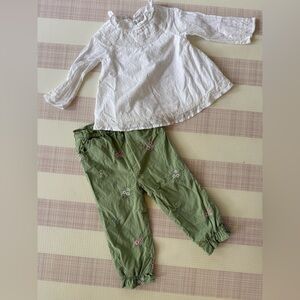 Baby girl 2 piece outfit